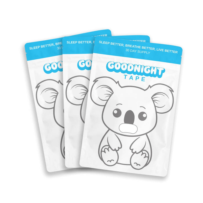 Collagen Mouth Tape BUY 2 GET 1 FREE SPECIAL - Goodnight Tape - snoring aid