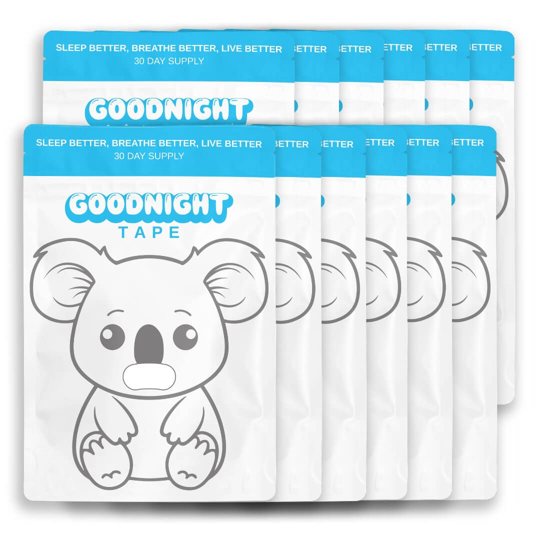 12 Month Supply Bundle - Goodnight Tape - snoring aid