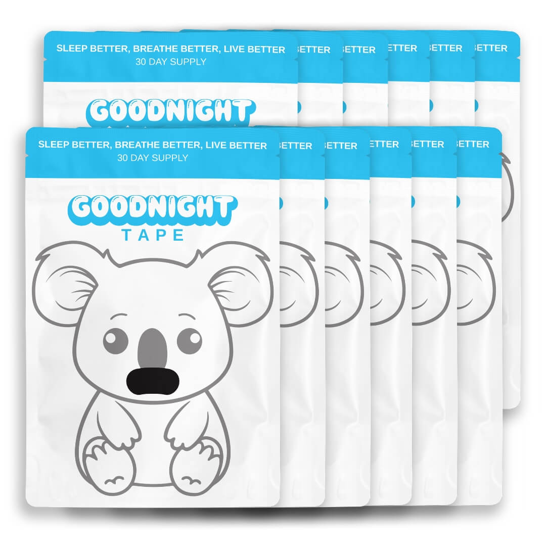 12 Month Supply Bundle - Goodnight Tape - snoring aid