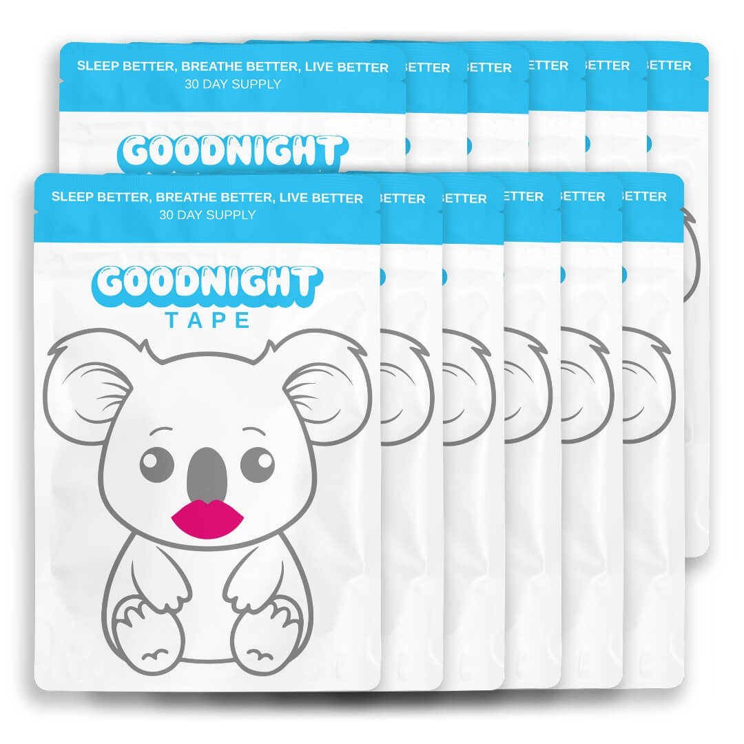 12 Month Supply Bundle - Goodnight Tape - snoring aid