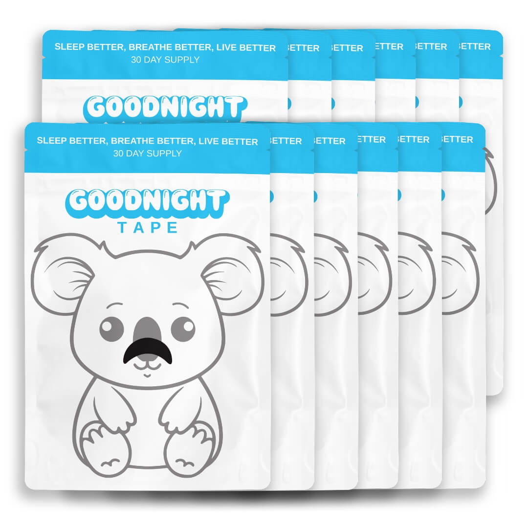 12 Month Supply Bundle - Goodnight Tape - snoring aid