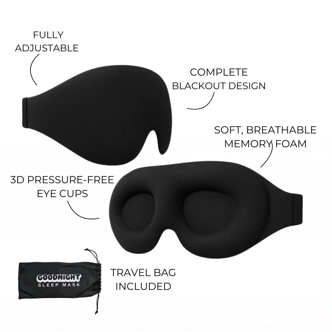 Goodnight Tape sleep mask benefits