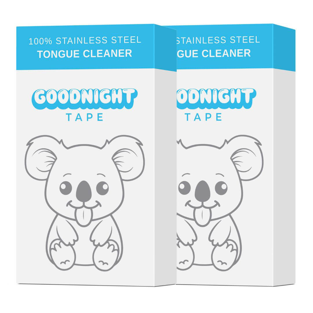Goodnight Tape stainless steel tongue cleaner 2 pack